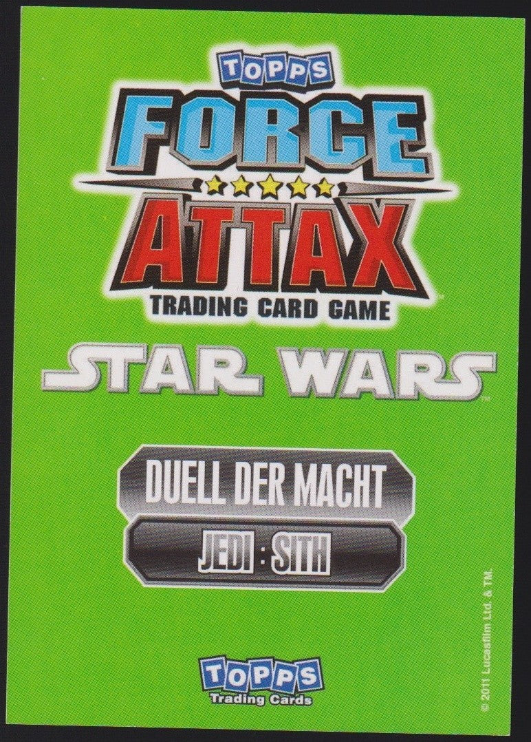 Topps Star Wars 2011 Anakin Skywalker vs Savage Opress TCG Rare – Bild 2