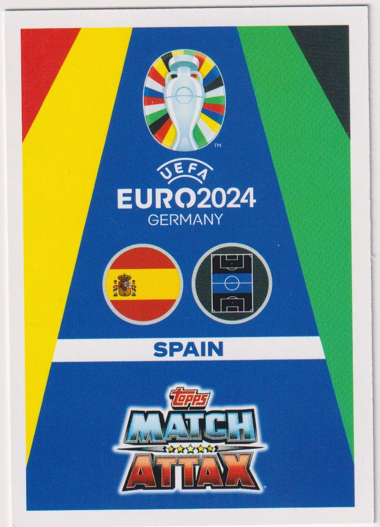Topps Match Attax 2023-24 Pedri Spanien Parallel Rare 26 – Bild 2