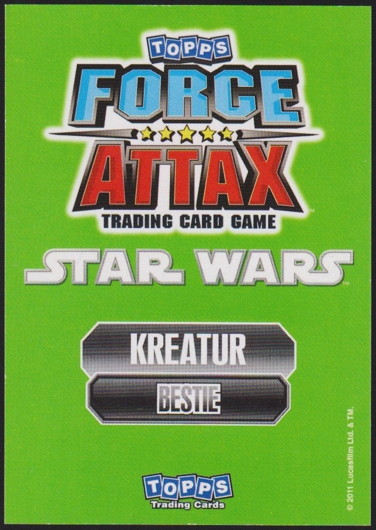 Topps Star Wars 2011 Gundark Bestie / Monster / Kreatur TCG Rare #164 – Bild 2