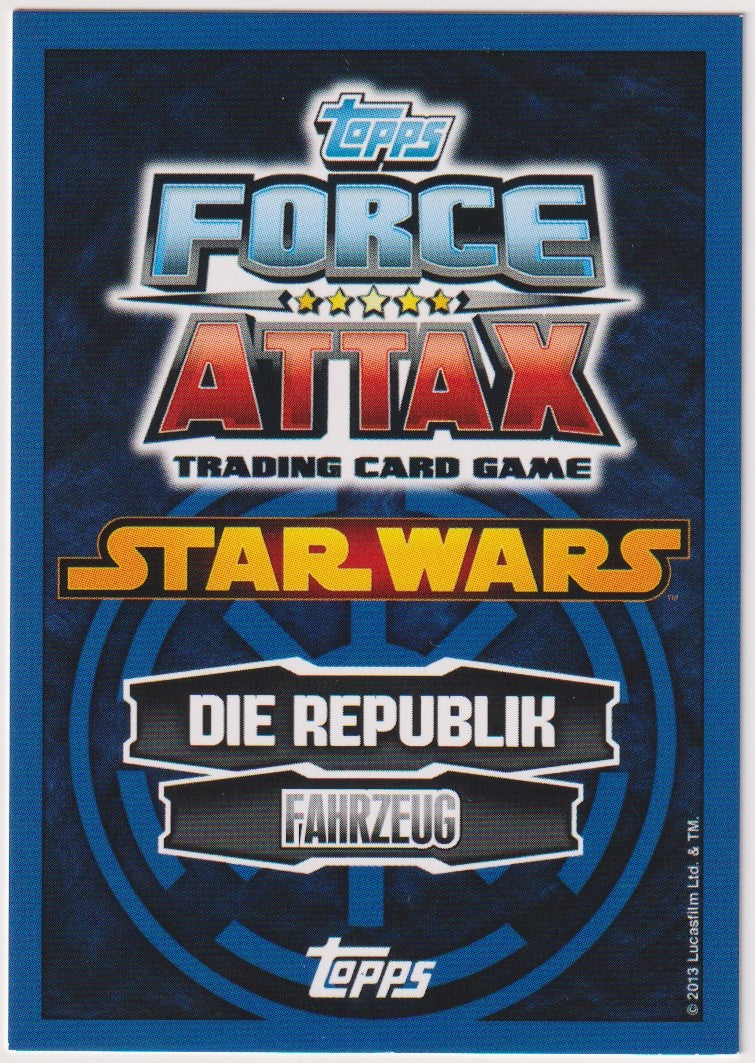 Topps Star Wars 2013 Exekutivhuttle Republik TCG Rare #60 – Bild 2
