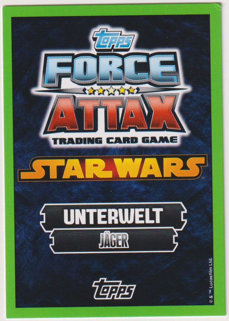 Topps Star Wars 2010 Ratter Jäger Unterwelt TCG Rare #97 – Bild 2