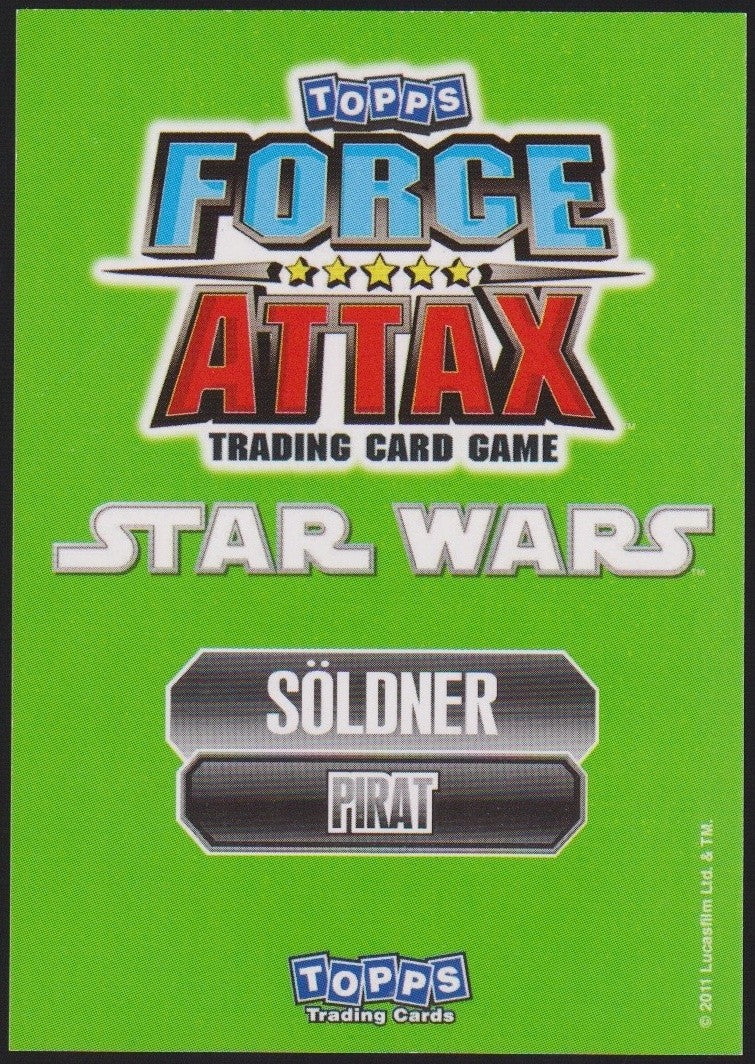Topps Star Wars 2011 Gha Nachkt Söldner Kopfgeldjäger TCG Rare #137 – Bild 2