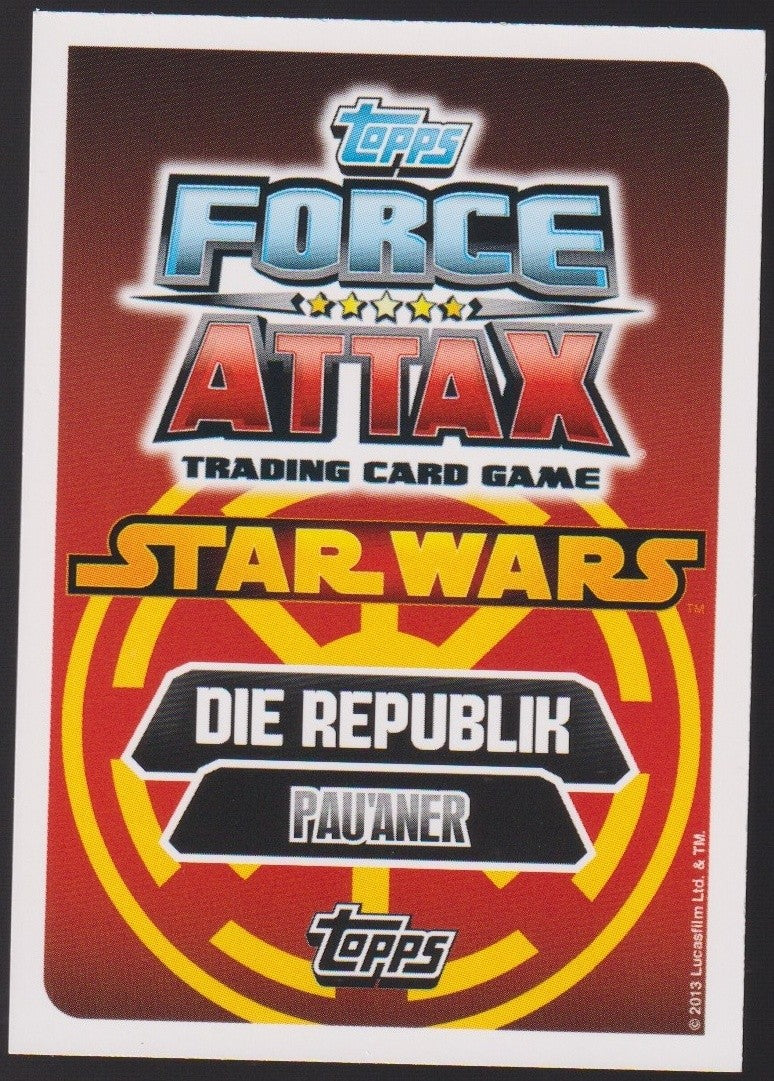 Topps Star Wars 2013 Tion Medon Pauaner REPUBLIK (Film) TCG Rare #124 – Bild 2