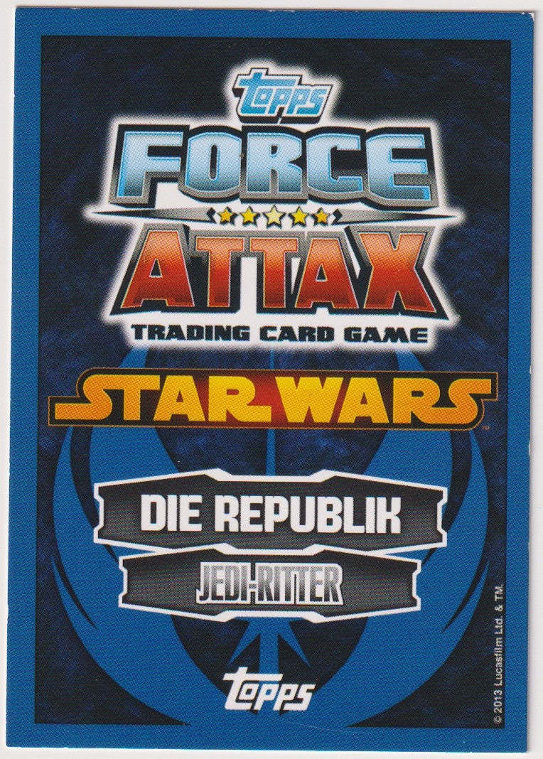 Topps Star Wars 2013 Mace Windu Republik Jedi-Ritter TCG Rare – Bild 2