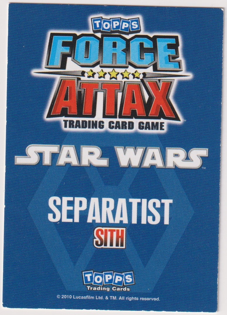 Topps Star Wars 2010 General Grievous Separatisten TCG Rare – Bild 2