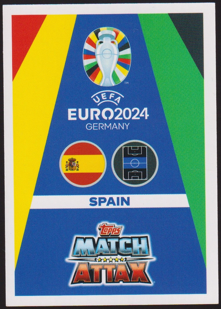 Topps Match Attax 2023-24 Pedri Spanien Parallel Rare – Bild 2