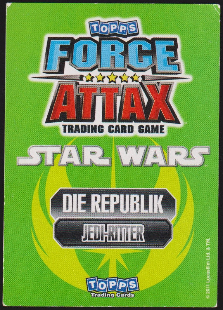 Topps Star Wars 2011 Obi-Wan Kenobi Republik Jedi-Ritter TCG Rare – Bild 2