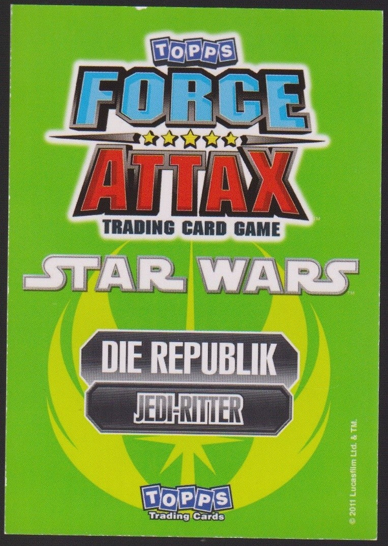 Topps Star Wars 2011 Tera Simuße Jedi Republik TCG Rare #232 – Bild 2
