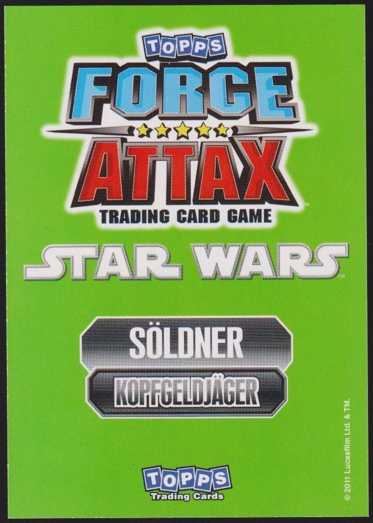Topps Star Wars 2011 Cato Parasitti Söldner Kopfgeldjäger TCG Rare #131 – Bild 2