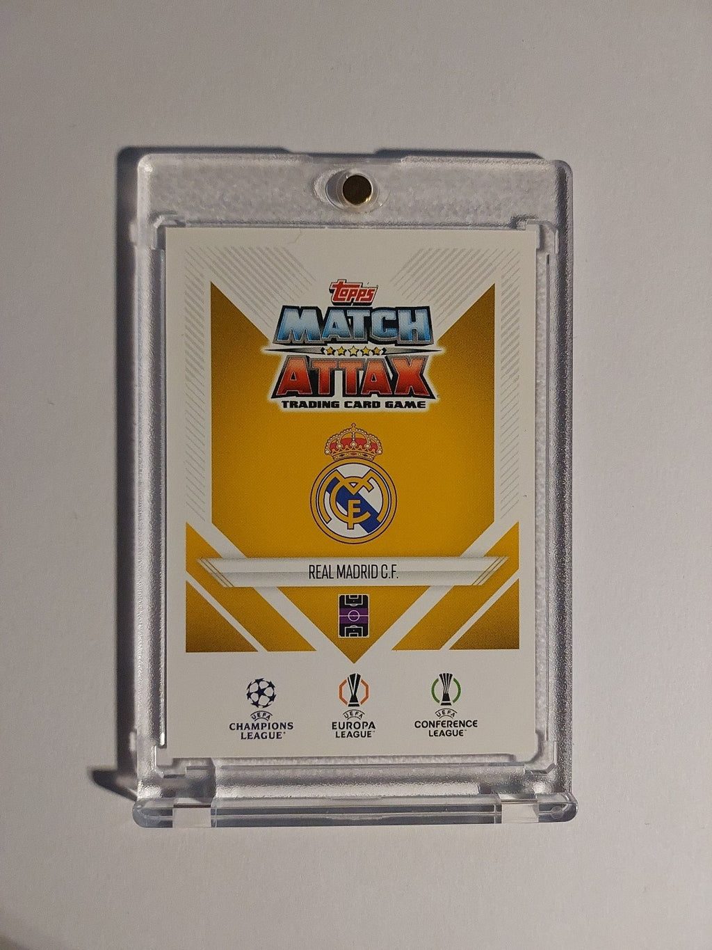 Topps Match Attax 2024-25 Jude Bellingham Real Madrid Parallel Refractor Insert – Bild 2