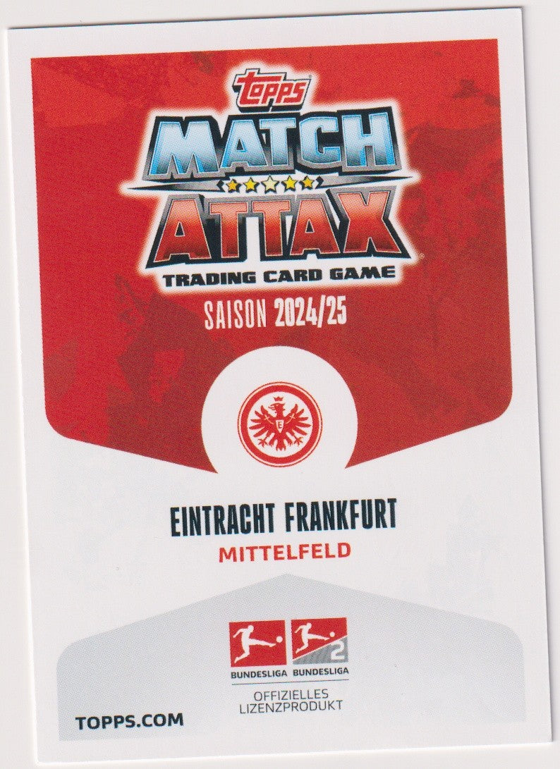 Topps Match Attax Trading Card Game 2023-24 Mario Gotze Eintracht Frankfurt – Bild 2