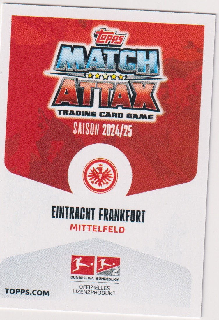 Topps Match Attax Trading Card Game 2024-25 Mario Gotze Eintracht Frankfurt – Bild 2