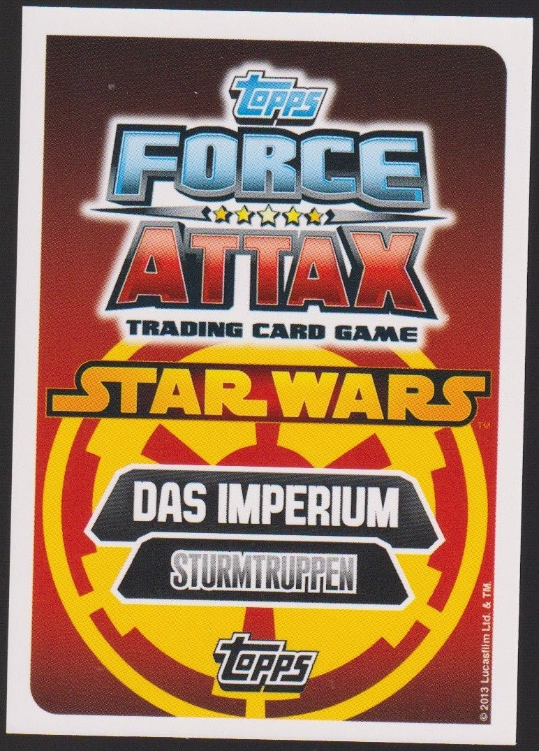 Topps Star Wars 2013 Schneetruppe Imperium Soldat (Film Version) TCG Rare #51 – Bild 2