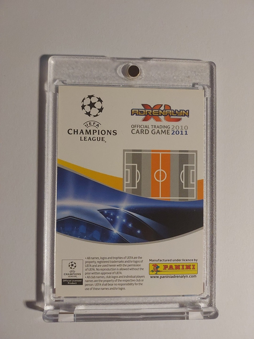 Panini 2010-11 Michel Bastos Olympique Lyon On Card Auto Parallel Ultra Rare – Bild 2