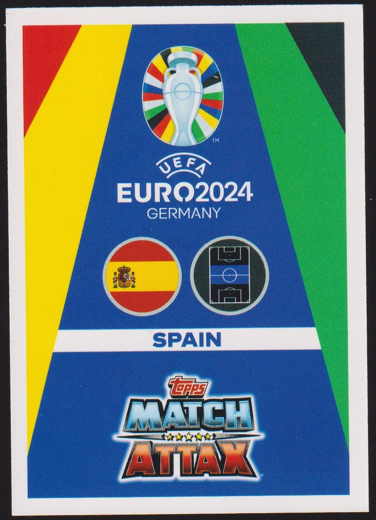 Topps Match Attax 2023-24 Pedri Spanien Parallel Rare – Bild 2