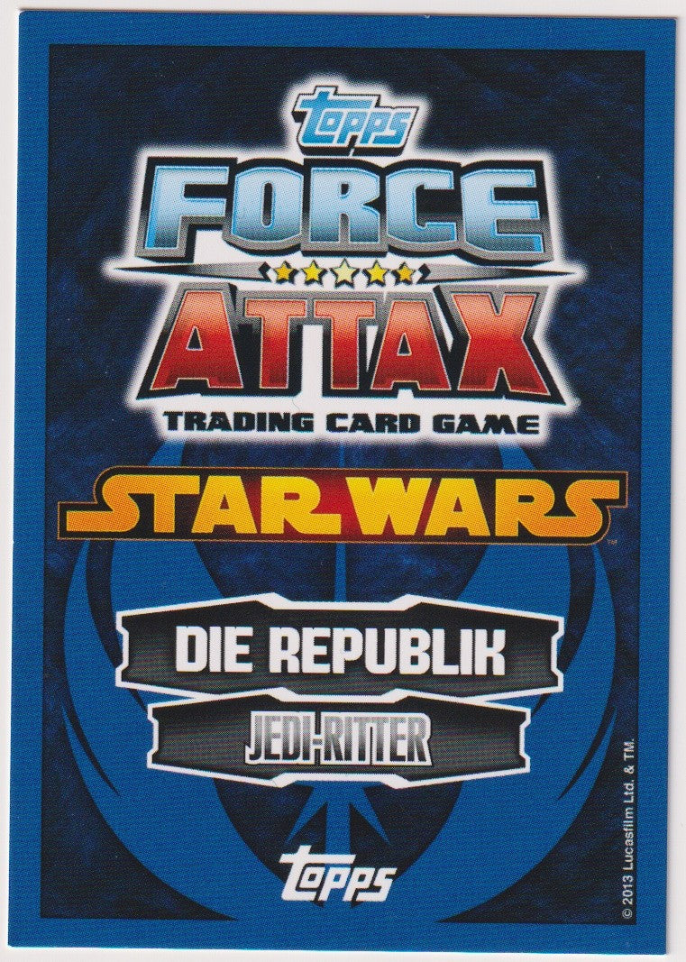 Topps Star Wars 2013 PLO KOON Republik Jedi-Ritter TCG Rare #78 – Bild 2