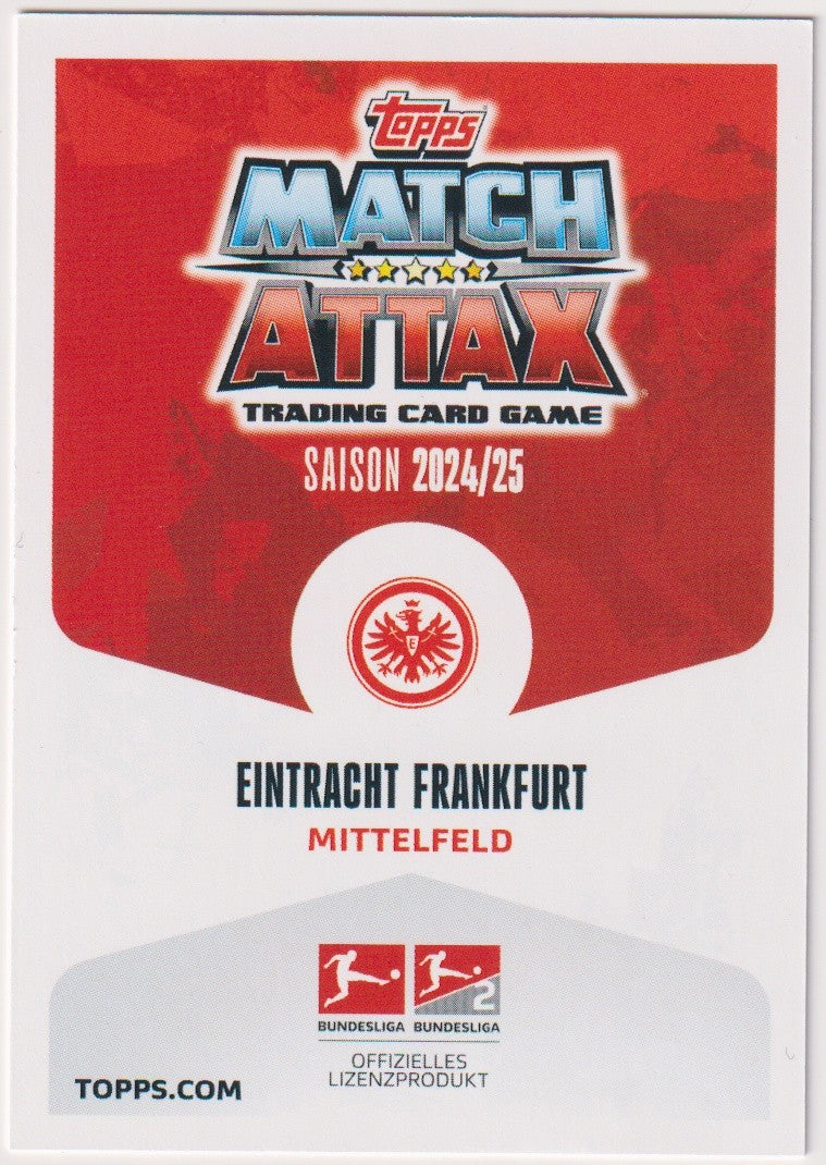 Topps Match Attax Trading Card Game 2024-25 Mario Götze Eintracht Frankfurt – Bild 2