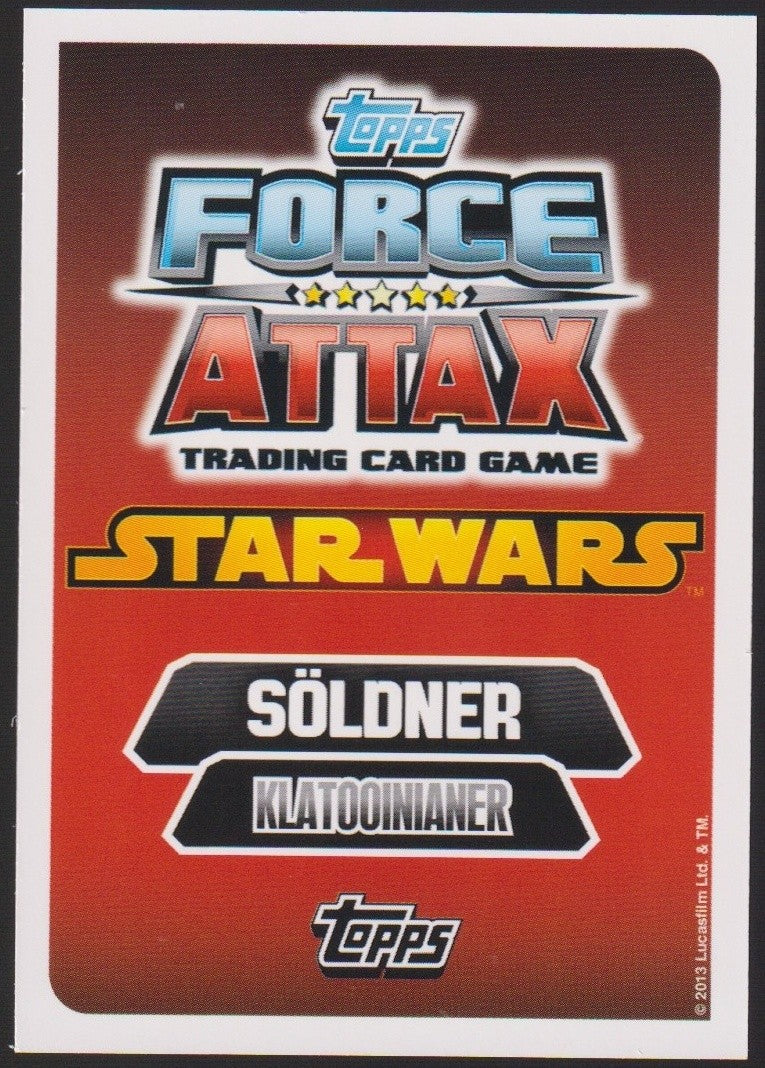 Topps Star Wars 2013 Umpass-Stay Söldner (Film Version) TCG Rare #52 – Bild 2