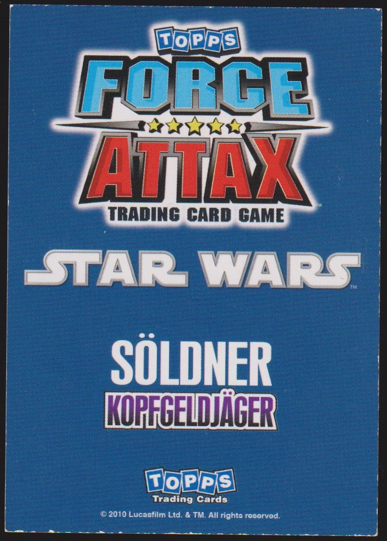 Topps Star Wars 2010 Cad Bane Söldner Kopfgeldjäger TCG Rare Nr. 107 – Bild 2