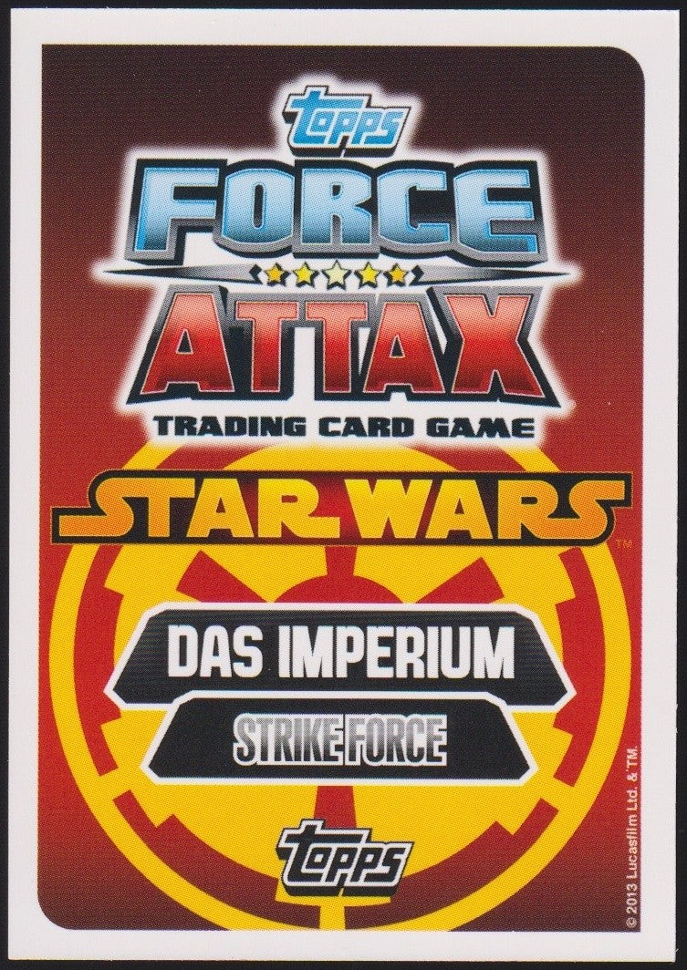 Topps Star Wars 2013 Grandmoff Tarkin Imperium Full Art TCG Rare #173 – Bild 2