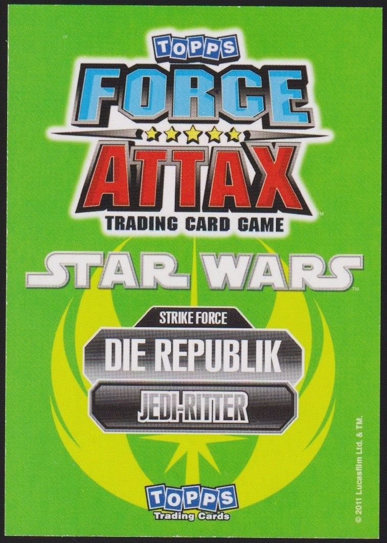 Topps Star Wars 2011 Ahsoka Tano Jedi Republik (Full Art) TCG Rare #179 – Bild 2