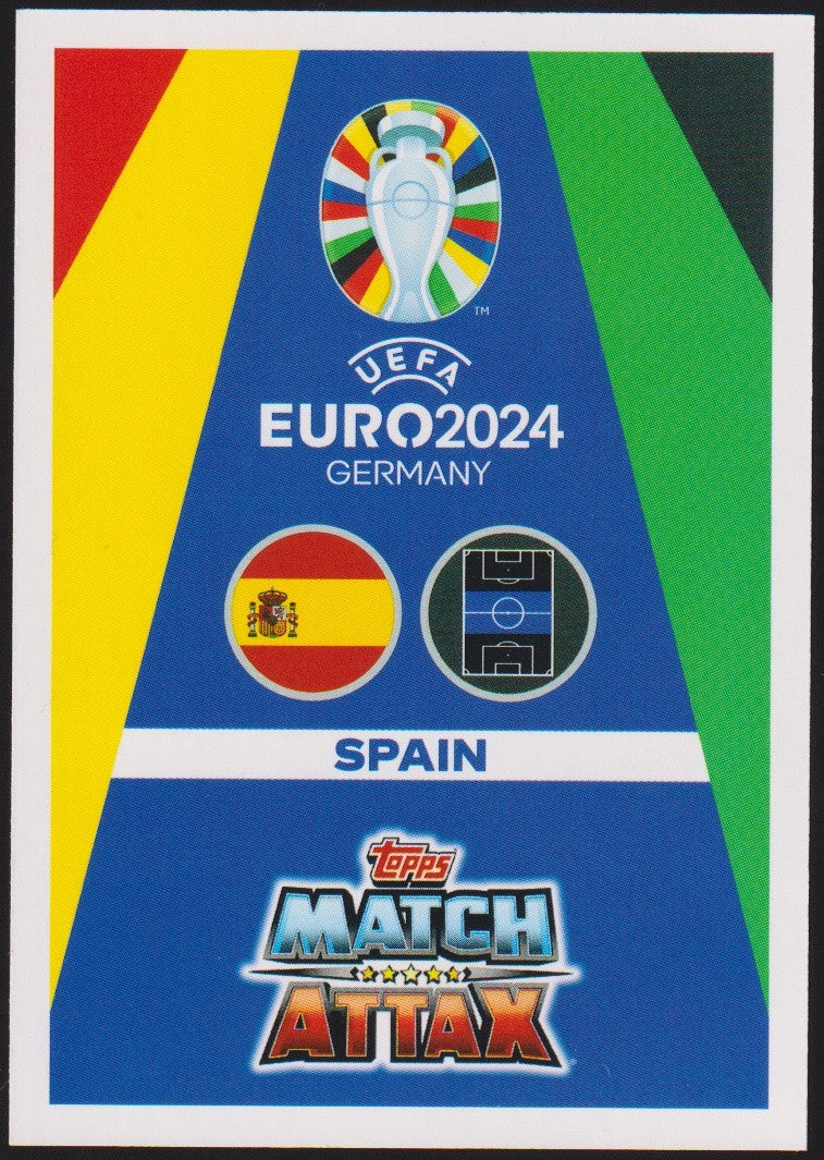 Topps Match Attax 2023-24 Pedri Spanien Parallel Rare Nr. 26 – Bild 2