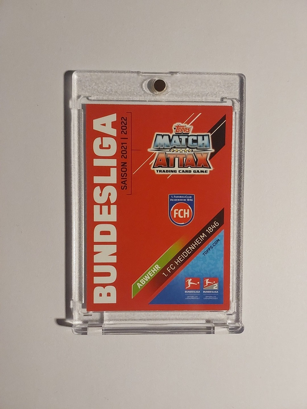 Topps Bundesliga 2021-22 Marnon Busch On Card Auto Heidenheim Parallel Rare Hit – Bild 2