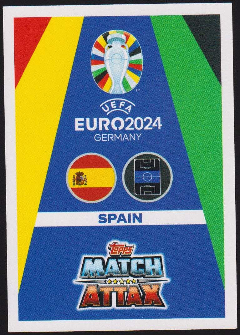 Topps Match Attax 2023-24 Pedri Spanien Parallel Rare – Bild 2
