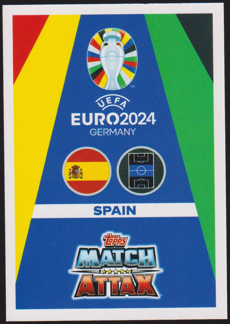 Topps Match Attax 2023-24 Pedri Spanien Parallel Rare – Bild 2
