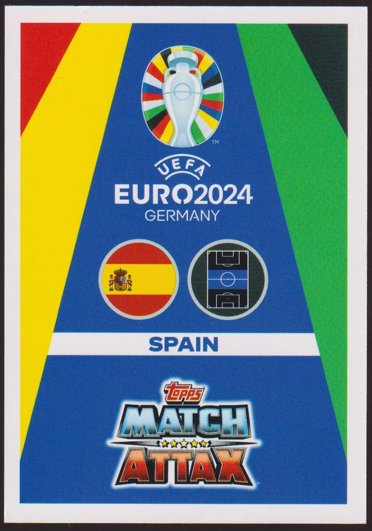 Topps Match Attax 2023-24 Pedri Spanien Parallel Rare – Bild 2