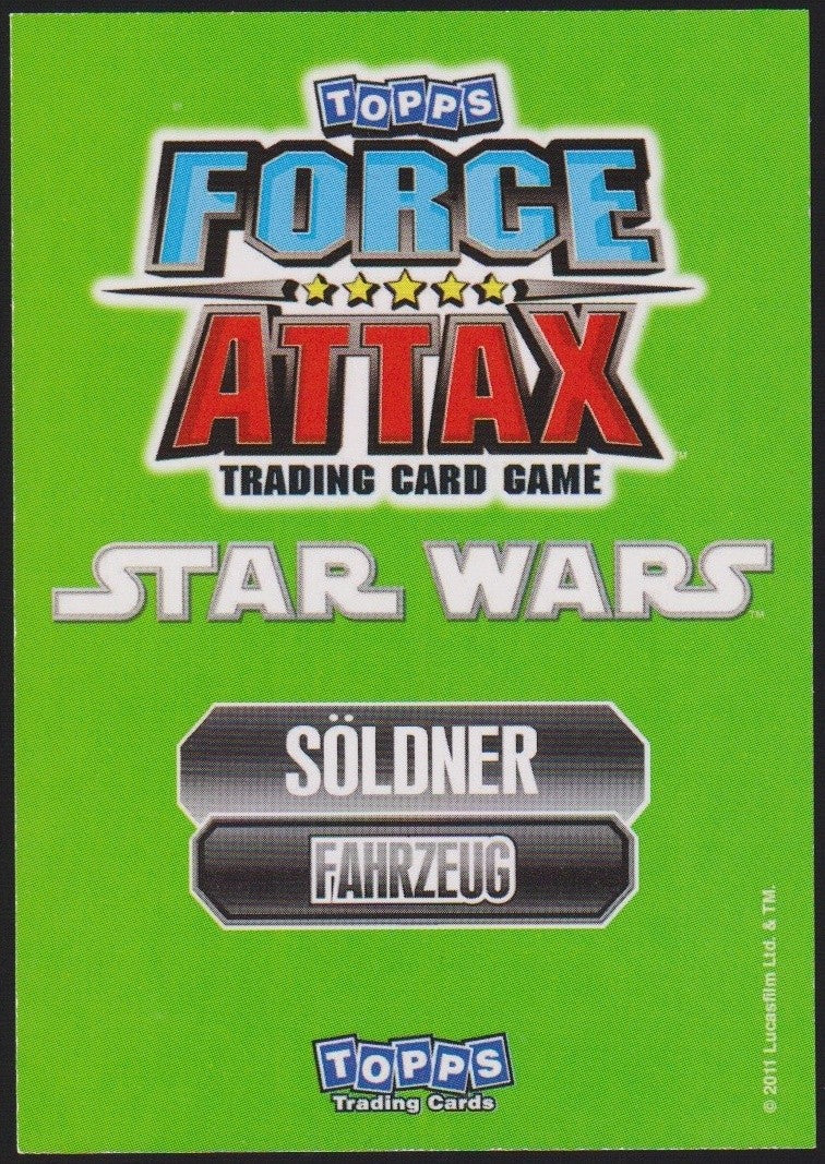Topps Star Wars 2011 Weequay-Piratenpanzer Piraten TCG Rare #149 – Bild 2