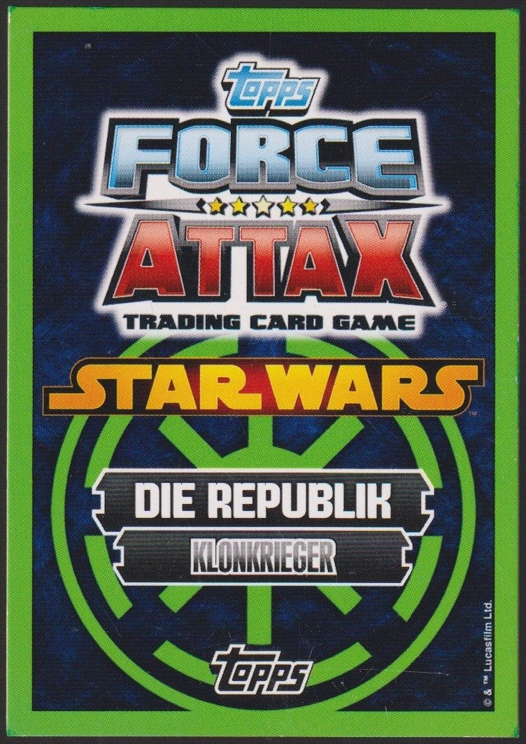 Topps Star Wars 2011 KLON-CAPTAIN REX REPUBLIK TCG Rare #53 – Bild 2