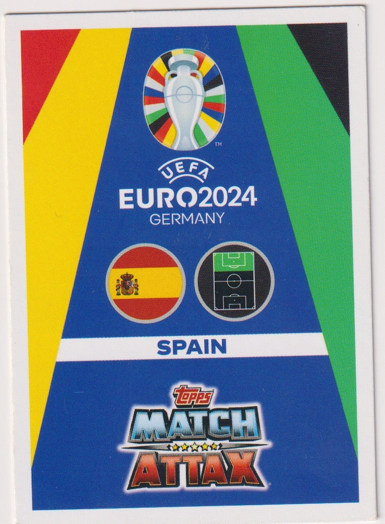 Topps Match Attax 2023-24 Pablo Sarabia Spanien Parallel Rare – Bild 2