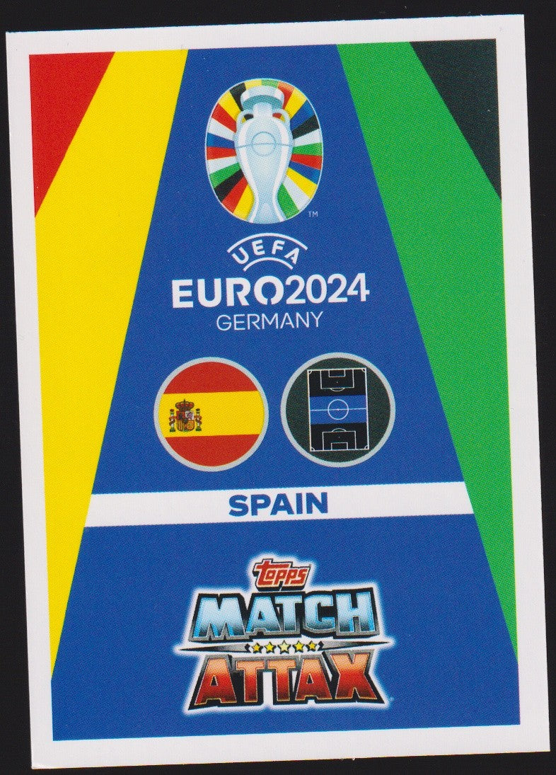 Topps Match Attax 2023-24 Pedri Spanien Parallel Rare – Bild 2
