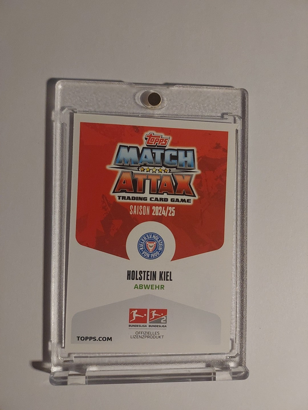Topps 2024-25 Timo Becker Holstein Kiel On Card Auto Parallel Ultra Rare – Bild 2
