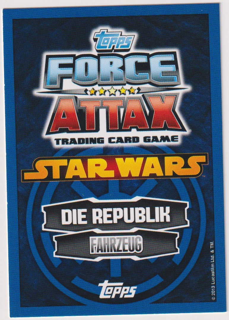 Topps Star Wars 2013 Jedi-Sternenjäger Republik TCG Rare #58 – Bild 2