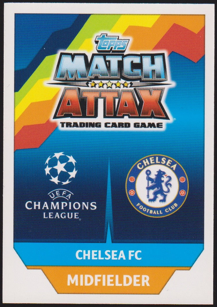 Topps Match Attax Eden Hazard Chelsea FC UEFA Champions League Parallel Rare – Bild 2