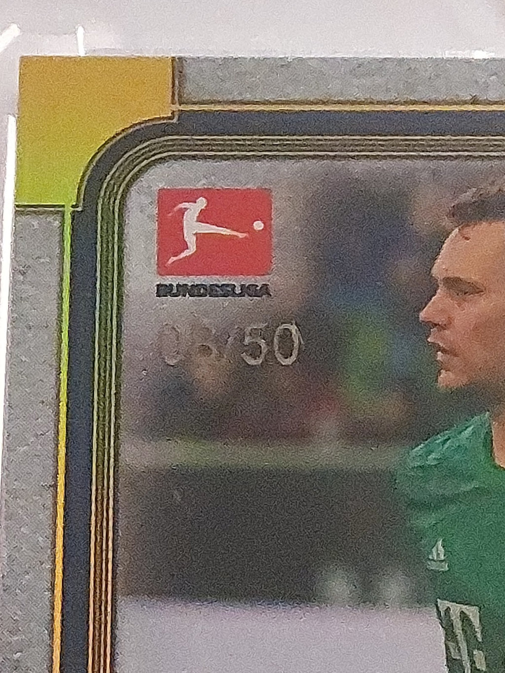Topps Museum 2019-20 Manuel Neuer Bayern München Parallel 8/50 Rare Refractor – Bild 2