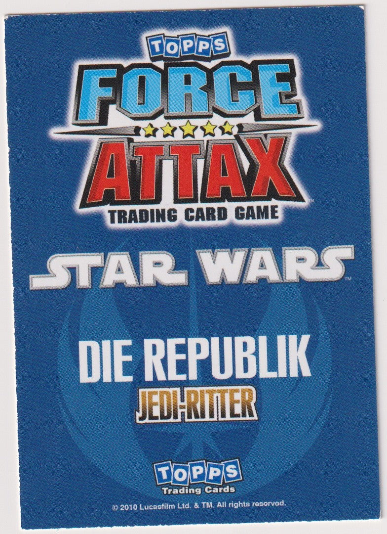 Topps Star Wars 2010 Anakin Skywalker & R2-D2 Republik Jedi-Ritter TCG Rare – Bild 2