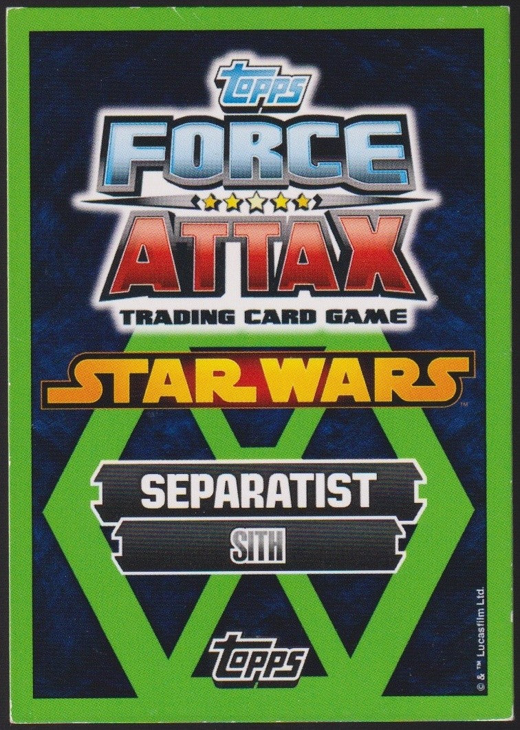 Topps Star Wars 2004 Asajj Ventress Sith Separatisten TCG Rare #26 – Bild 2