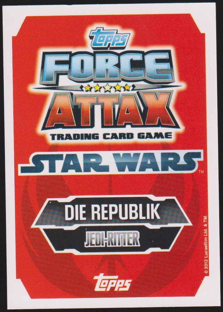 Topps Star Wars 2012 Yoda Republik Jedi-Ritter Limited Edition TCG Rare #90 – Bild 2