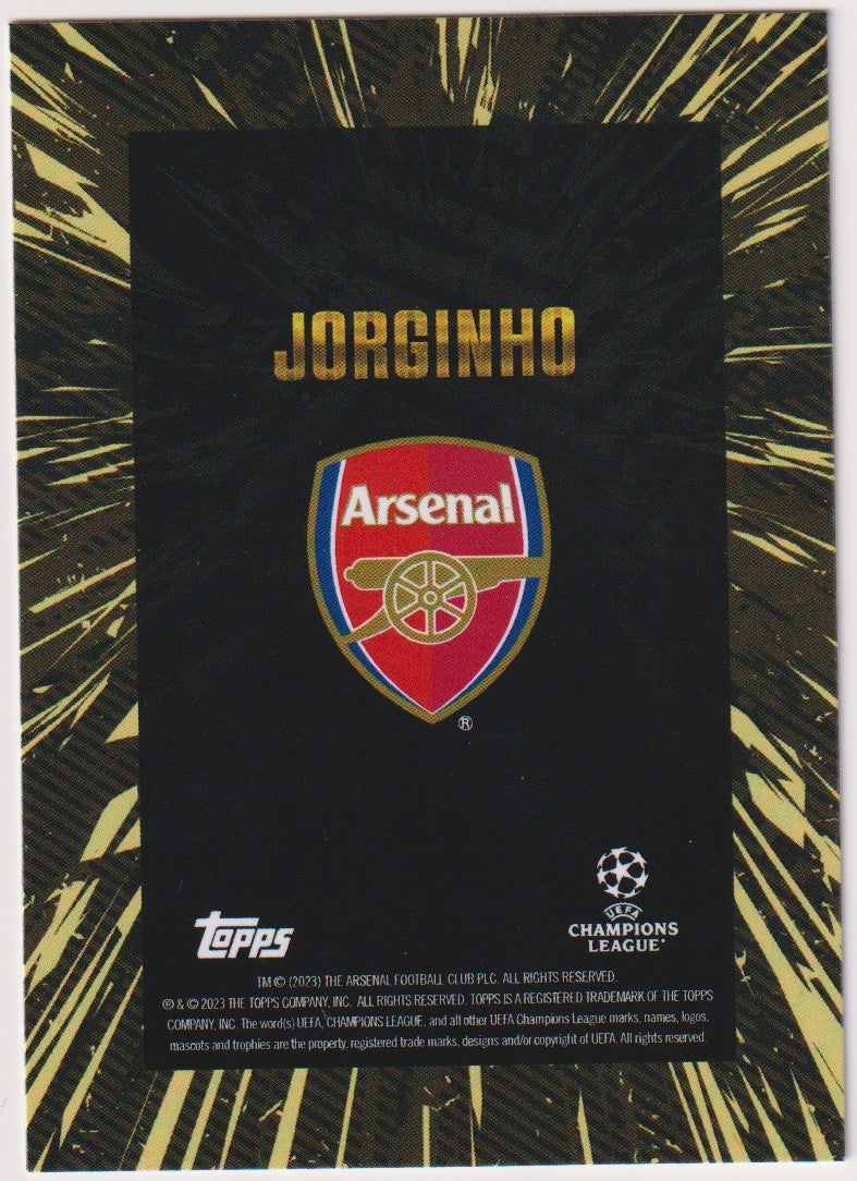 Topps X WHIP Jorginho Arsenal Parallel Rare – Bild 2