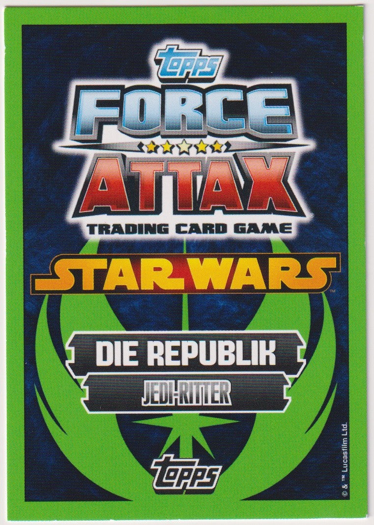 Topps Star Wars 2015 Barriss Offee Republik Jedi-Ritter TCG Rare – Bild 2