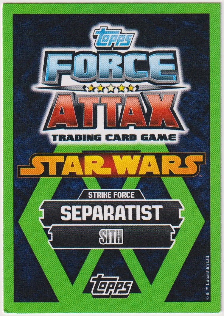 Topps Star Wars 2015 Darth Maul Sith Separatisten TCG Rare #114 – Bild 2