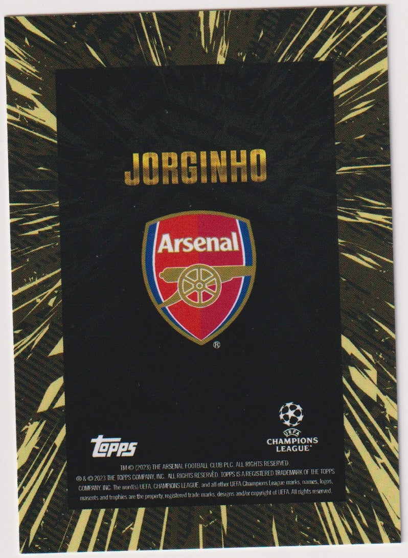 Topps X WHIP 2022-23 Jorginho Arsenal UEFA Champions League Parallel Rare – Bild 2