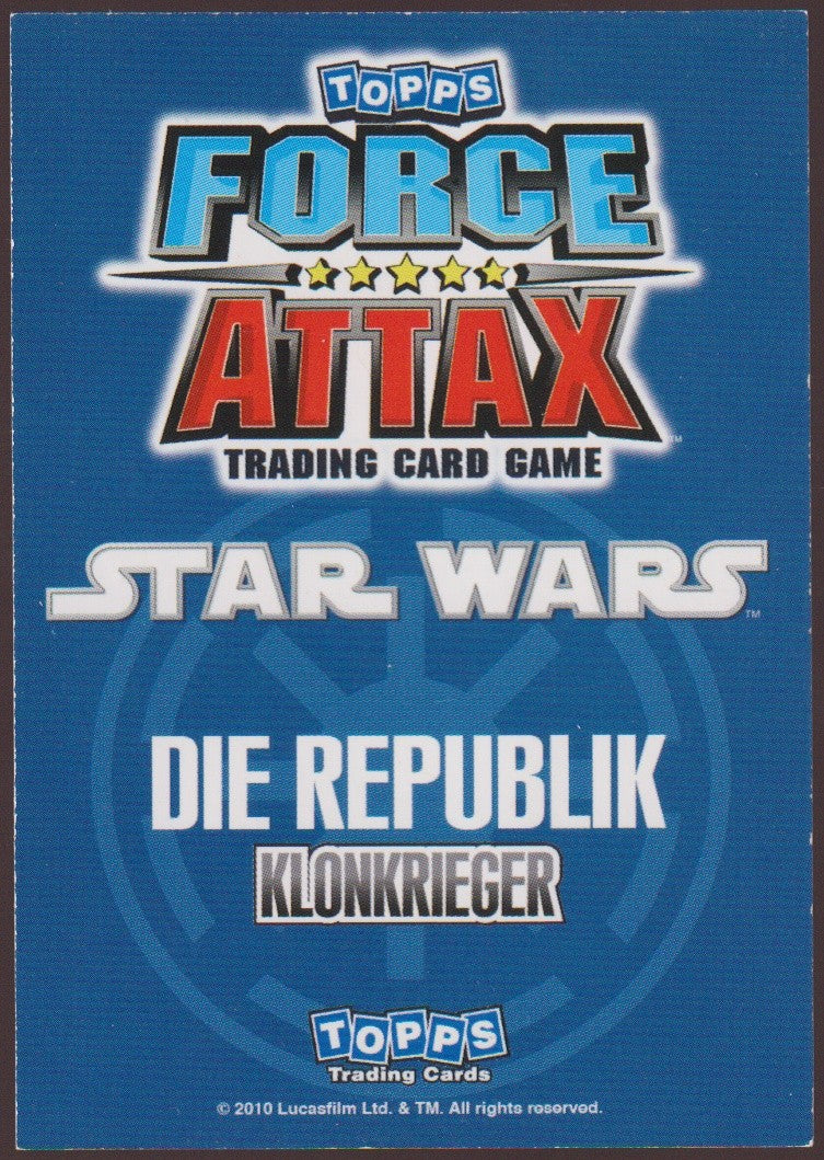 Topps Star Wars 2010 ARF KRIEGER STAK Republik TCG Rare Nr. 30 – Bild 2