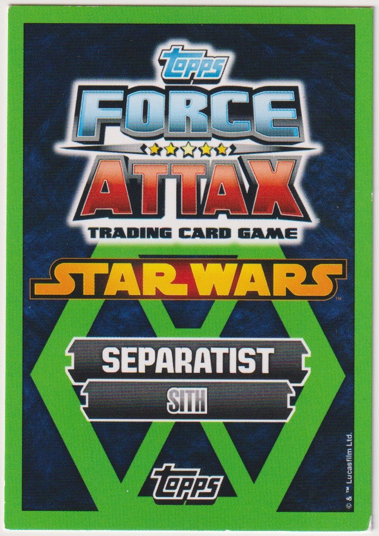 Topps Star Wars 2015 General Grievous Sith Separatisten TCG Rare #80 – Bild 2