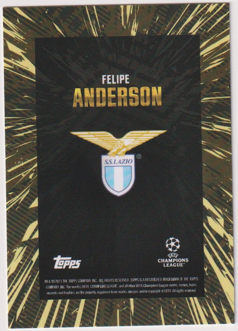 Topps X WHIP Felipe Anderson SS Lazio Parallel Rare – Bild 2