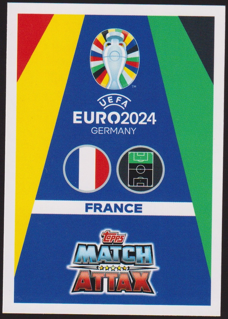 Topps Match Attax 2023-24 Ousmane Dembélé France Parallel Rare – Bild 2