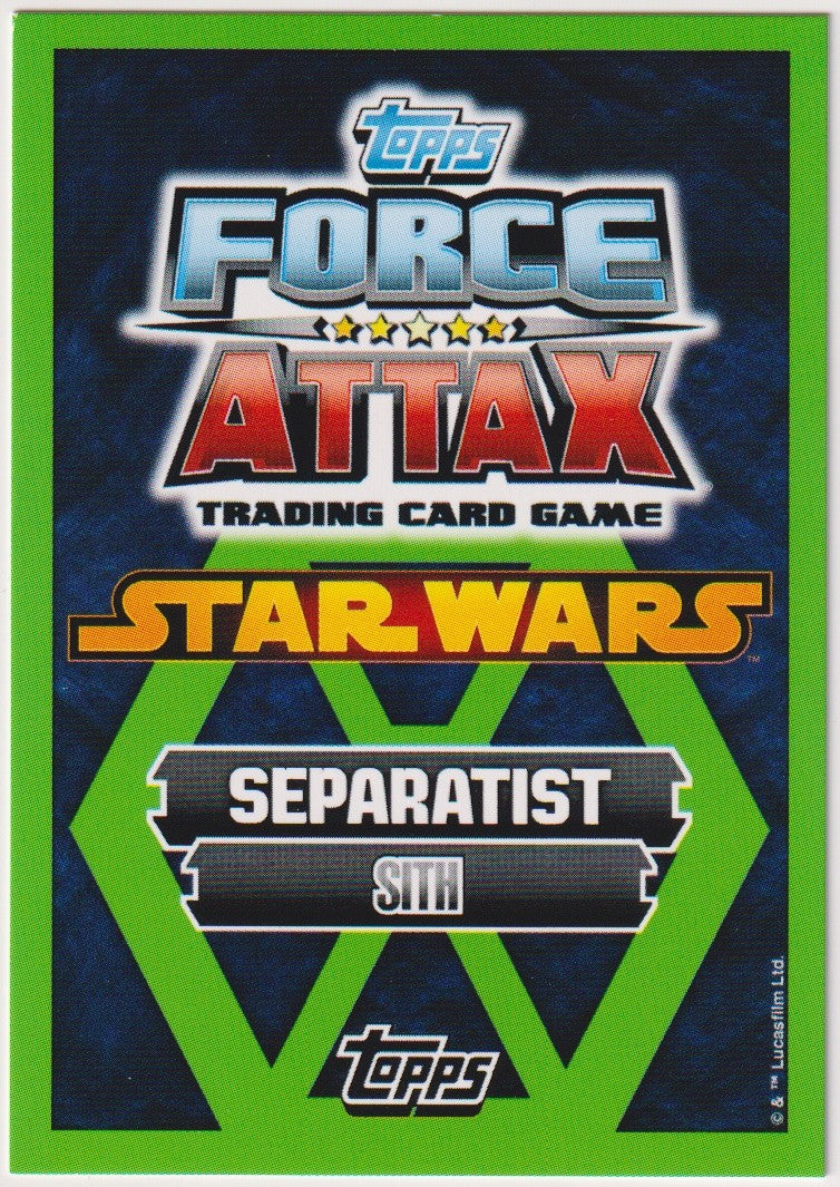 Topps Star Wars 2015 Asajj Ventress Sith Separatisten TCG Rare – Bild 2